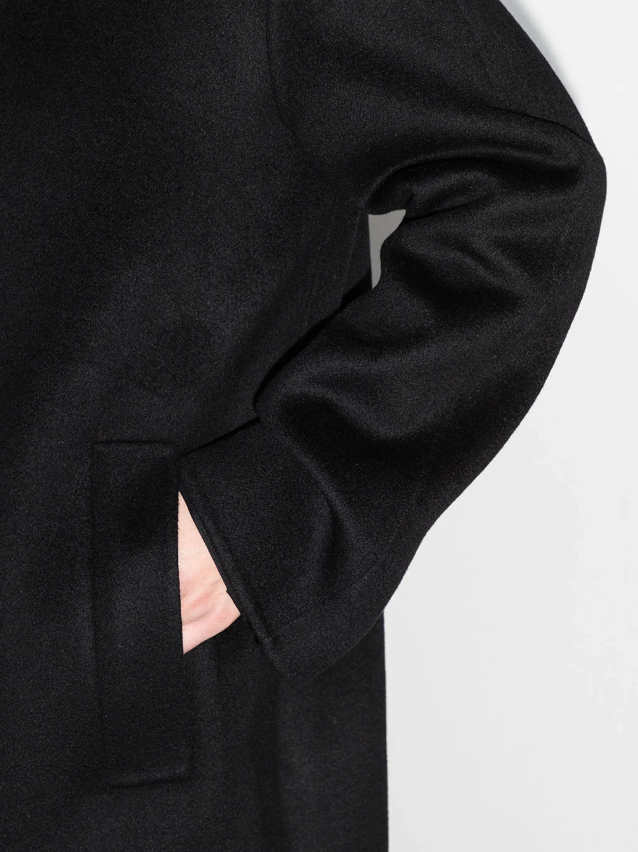 Old Fashioned House Coats Caia single-breasted coat