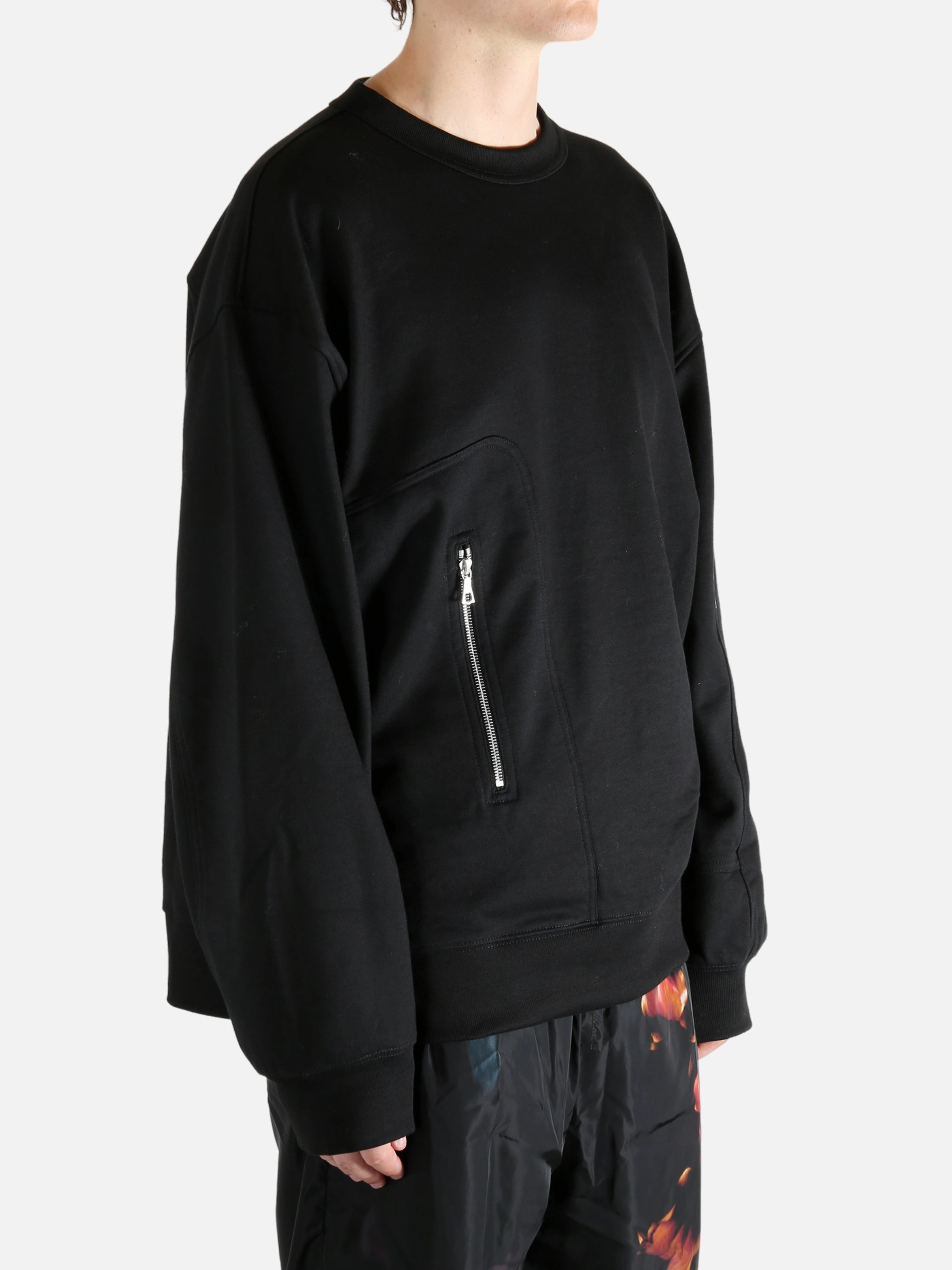DRIES VAN NOTEN - Men Strap Sweater Pleated Knitwear