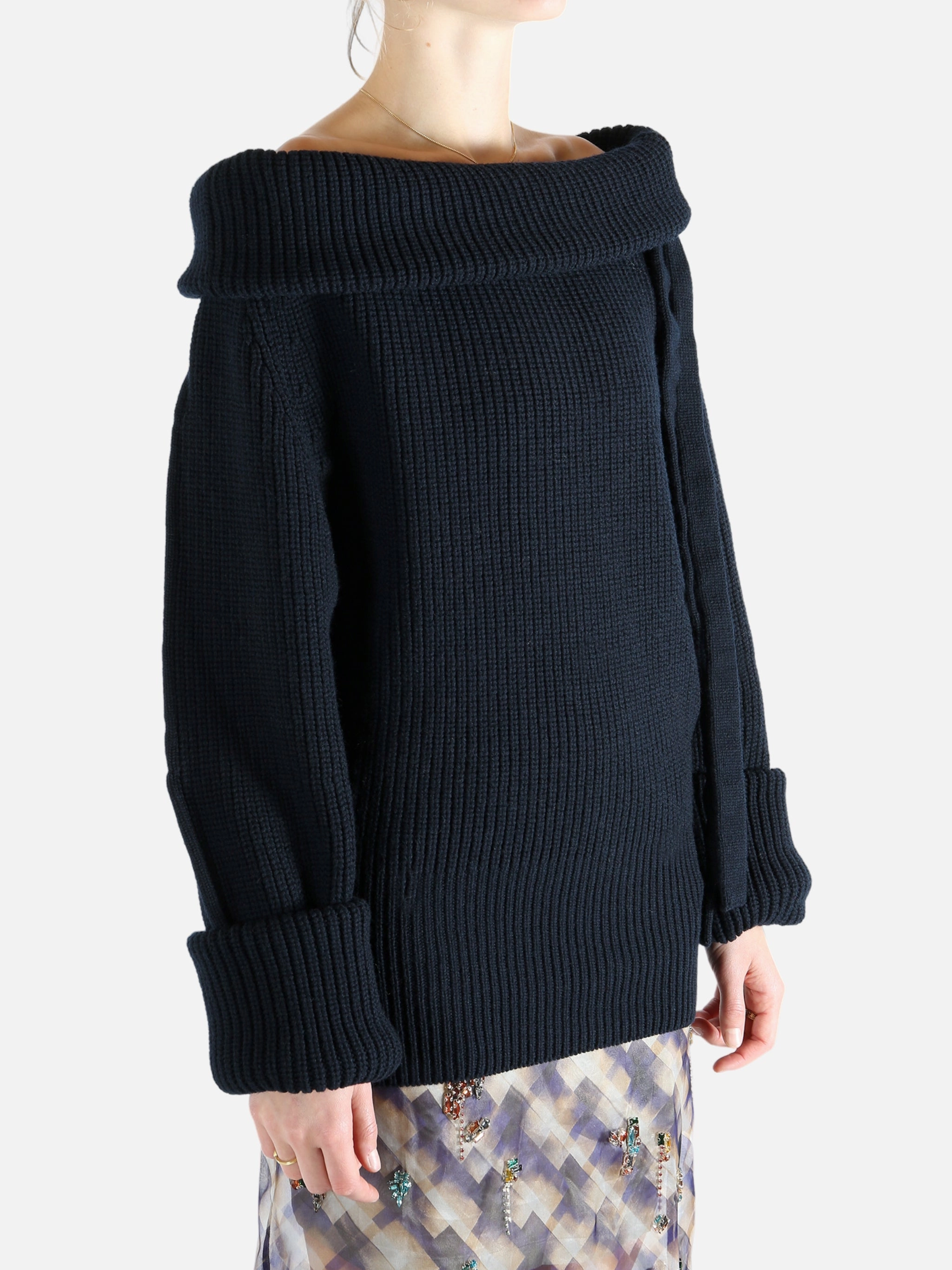 Barbour Knitwear DRIES VAN NOTEN - Women Boatneck Sweater