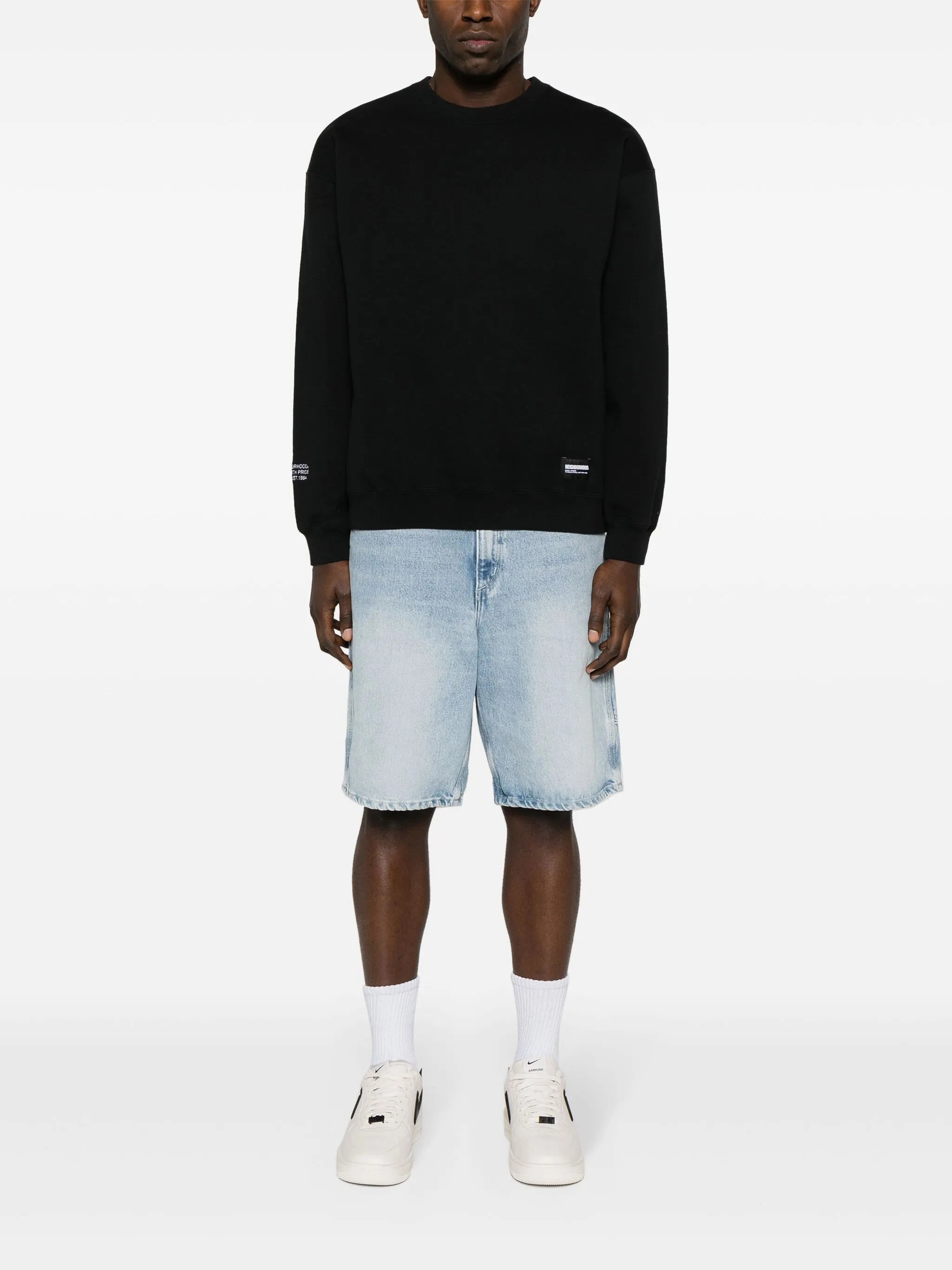 drop-shoulder cotton sweatshirt Relais Knitwear