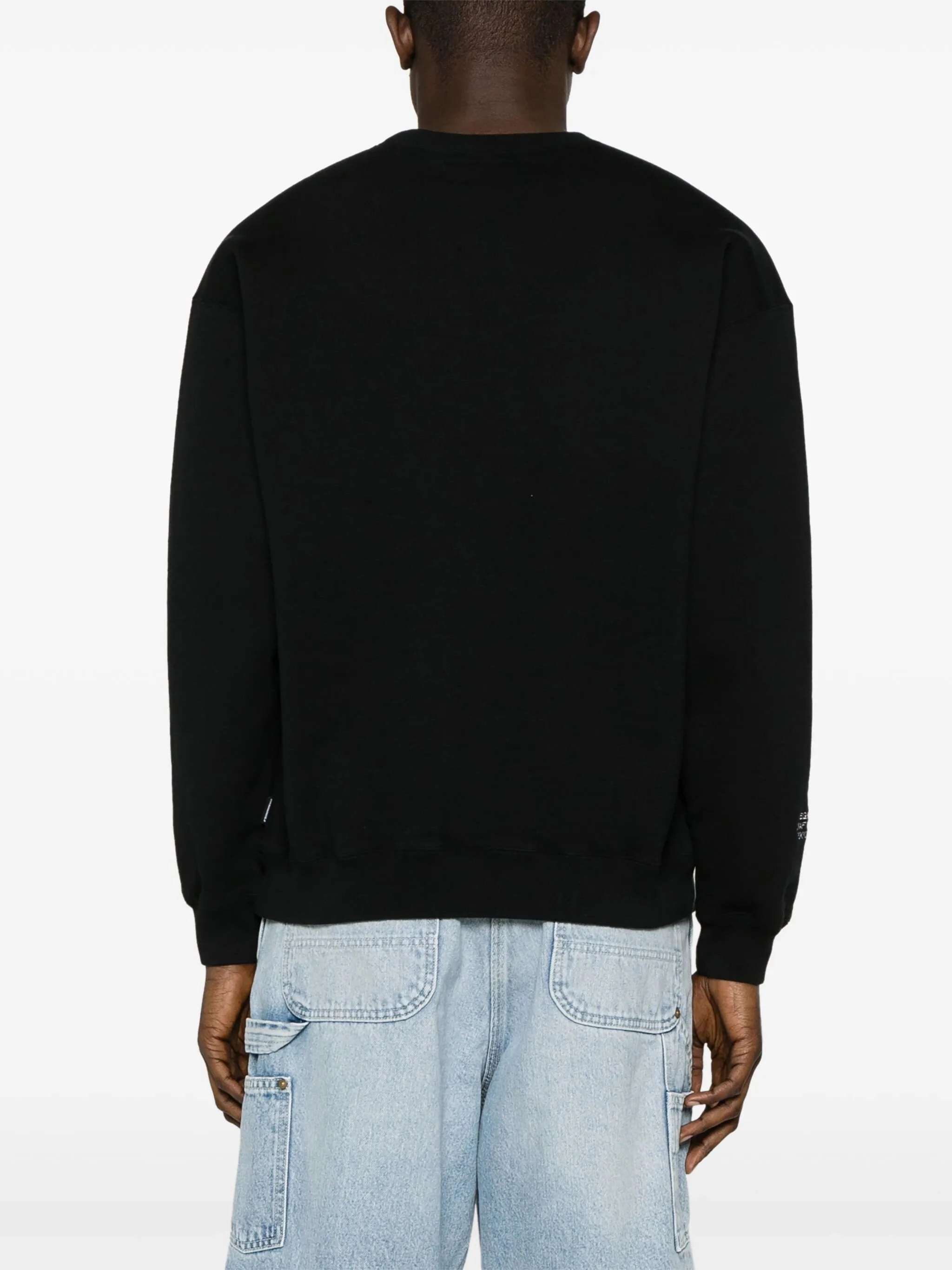 Foxy Chique Knitwear drop-shoulder cotton sweatshirt