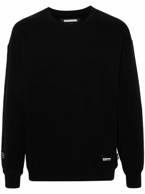 Mistral Knitwear drop-shoulder cotton sweatshirt