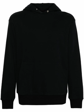 drop-shoulder jersey hoodie Unique Knitwear