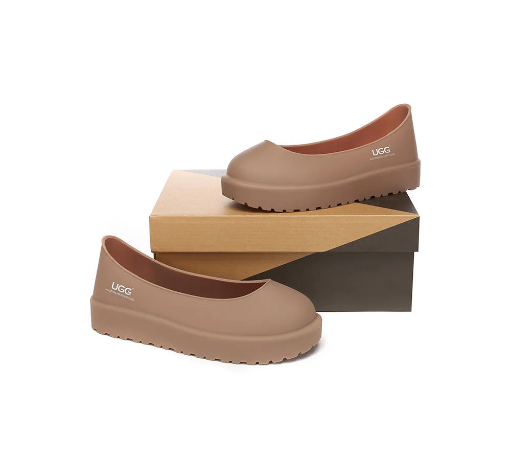 AUSTRALIAN SHEPHERD UGG Thickened Waterproof Silicone Boot Guard Quechua Hiking Shoes