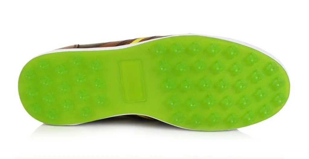 Aquel Brown / Tan-Golf Shoes Waterproof Urban Shoes