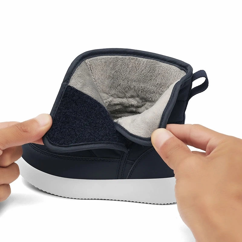 MOF Kids Cozy Guard Kids Winter Boots - Plush Waterproof and Anti-Slip