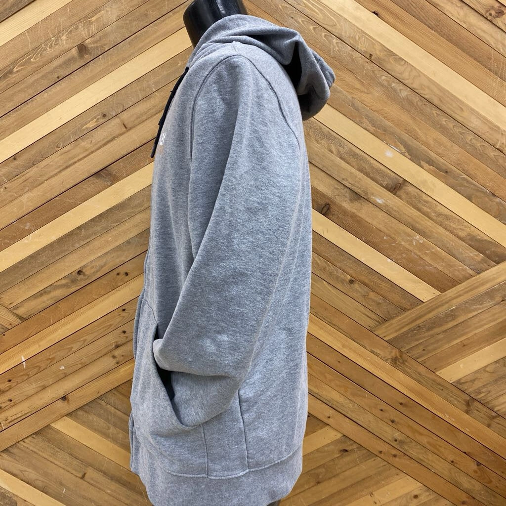 Coffee Bar Sweatshirts Oakley - Men's Zip Up Hoodie Sweater - MSRP $85: Grey/Orange/White-men-LG