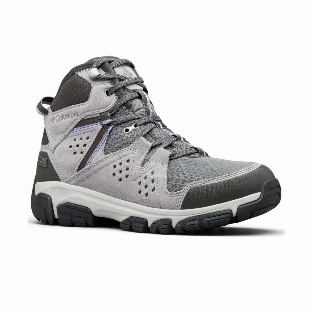 Columbia Women Grey ISOTERRA MID OUTDRY Best Hiking Shoes Companies