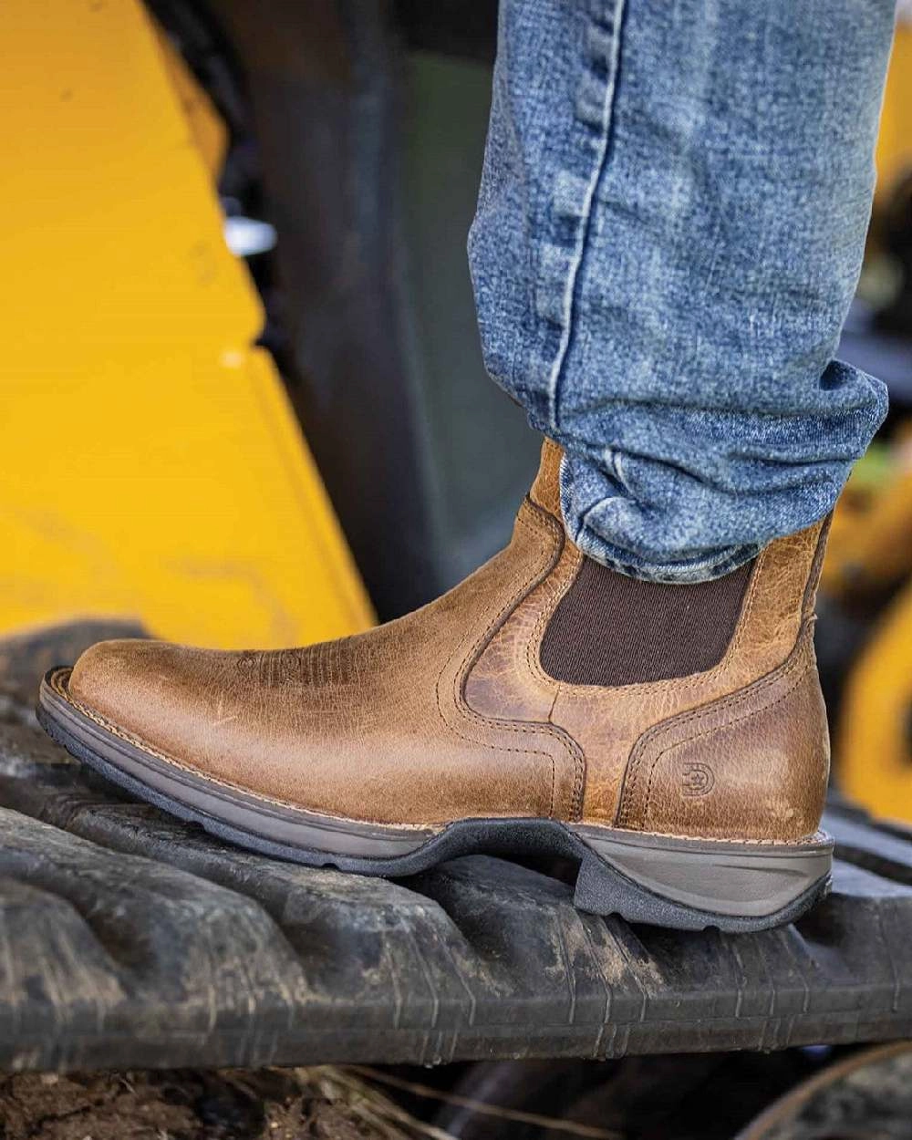 Durango Mens Red Dirt Rebel Western Boots Overreach Boots Horse