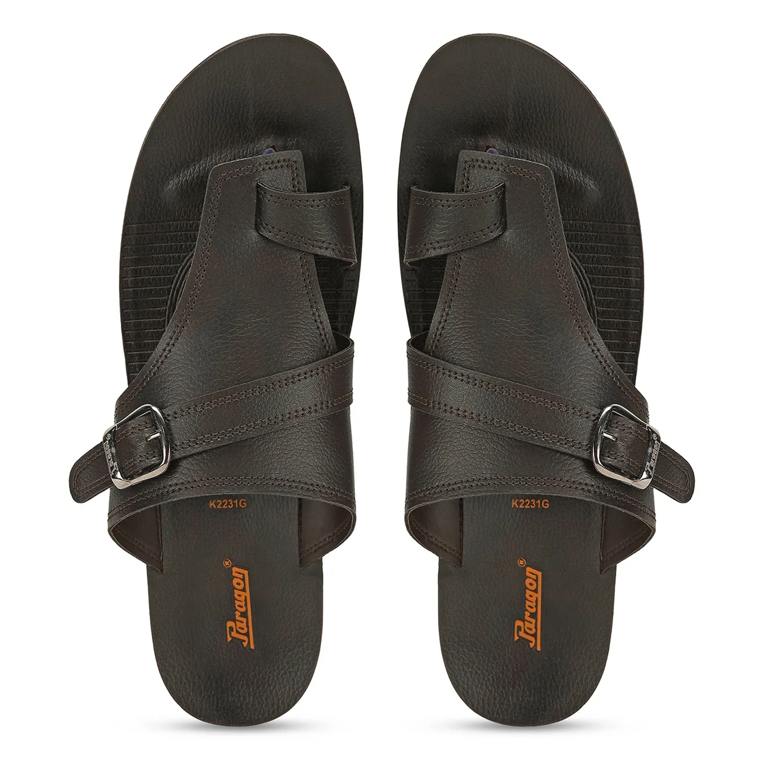 Best European Walking Sandals Paragon PUK2231G Men Stylish Sandals | Comfortable Sandals for Daily Outdoor Use | Casual Formal Sandals with Cushioned Soles