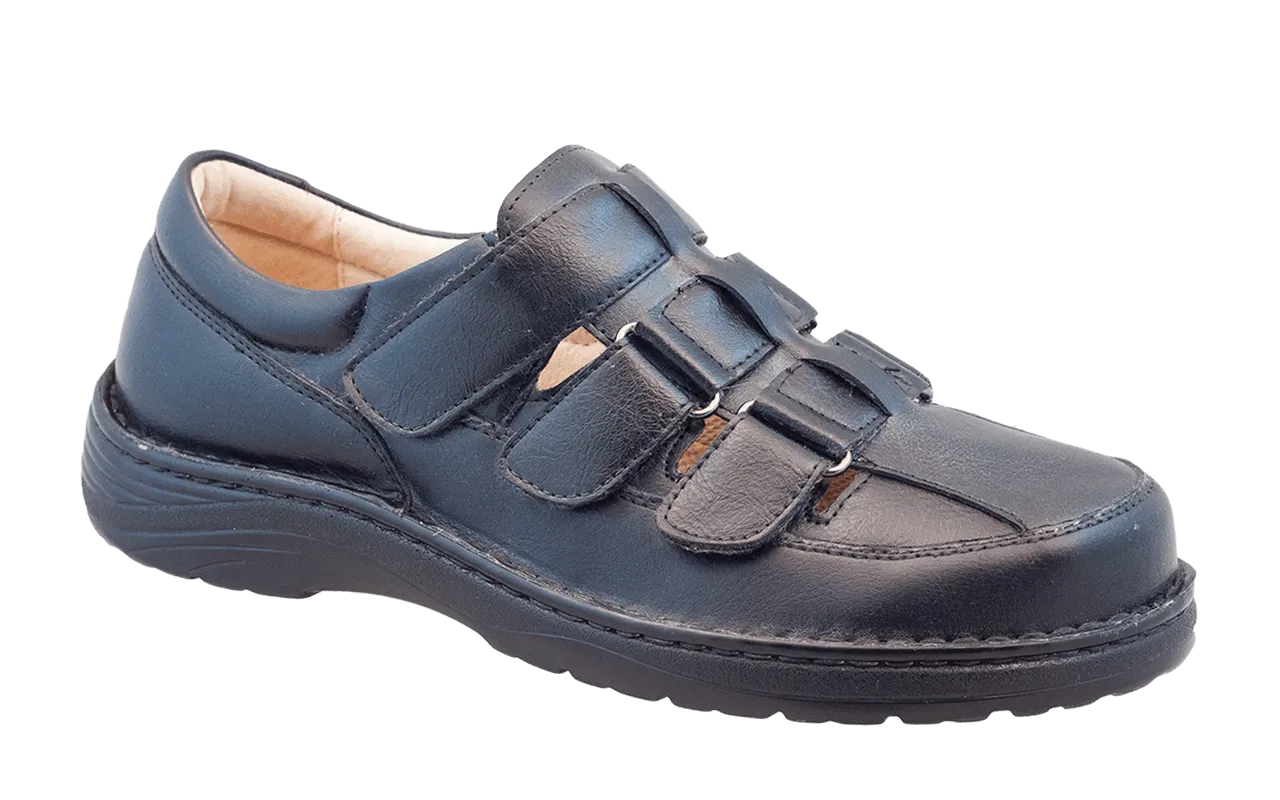 Pilgrim Men Sandals -P4037 James - Black Vacation Sandals