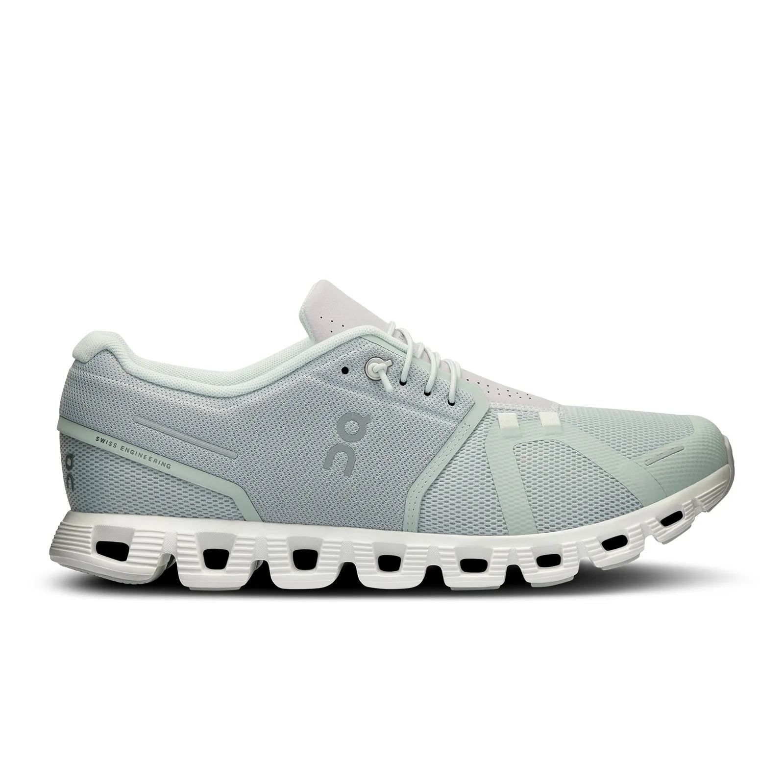 On Running Cloud 5 Running Shoe (Men) - Glacier/Glacier Ultra Shoes Running