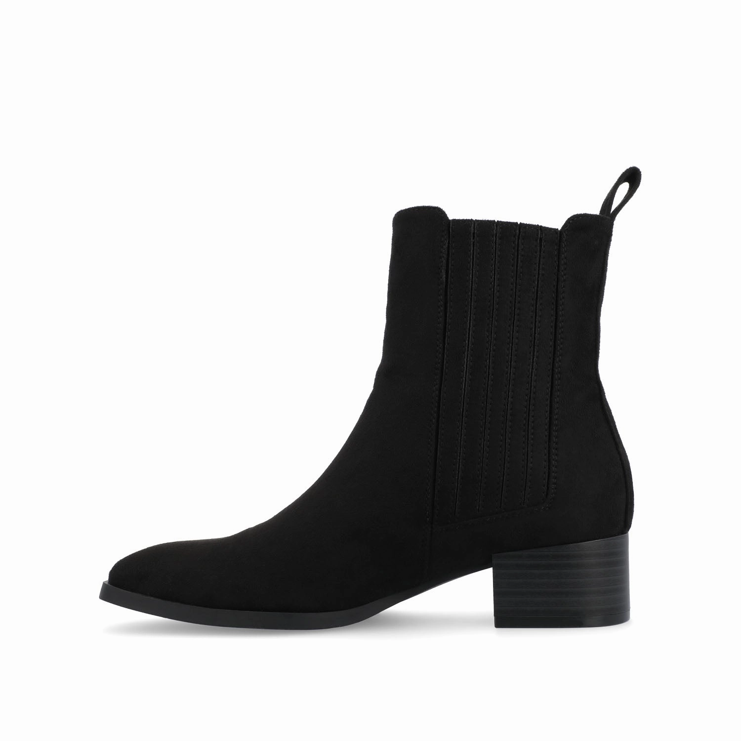 WRENLEY CHELSEA BOOTIES IN FAUX SUEDE