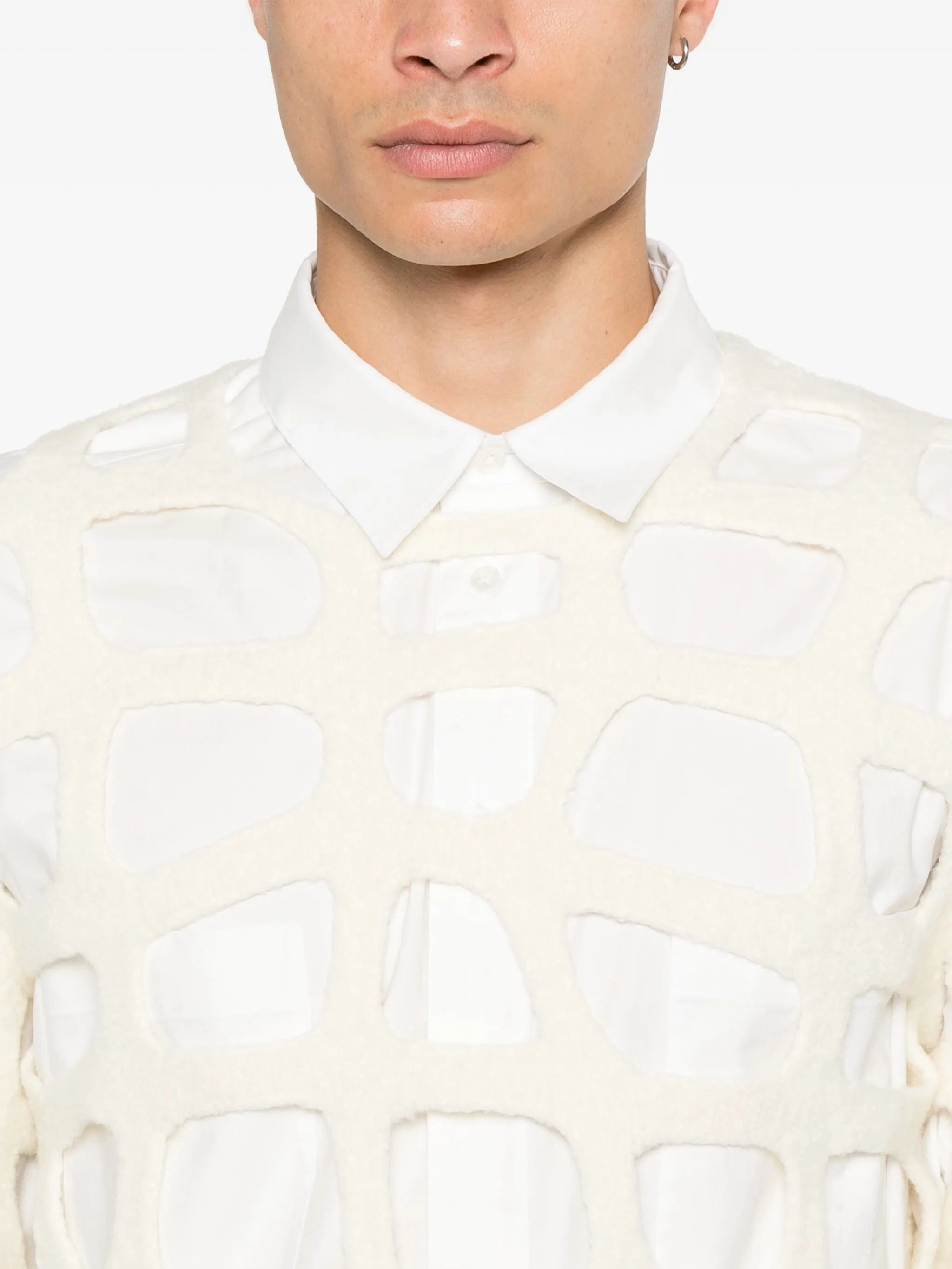 Ski Knitwear cut-out sweater