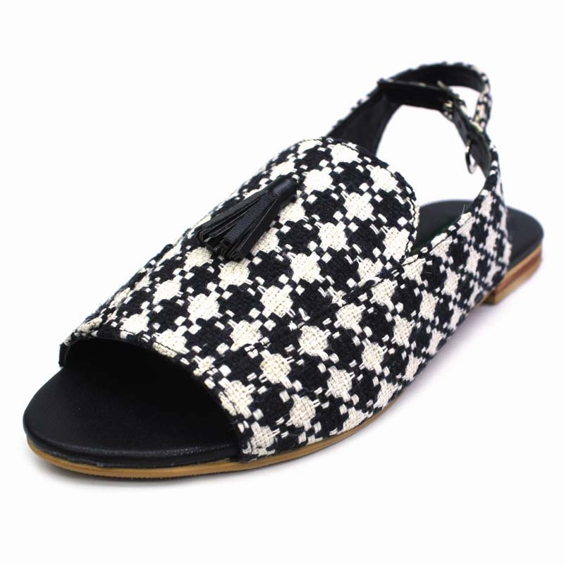 Women Fabric Sandal Flat Foot Sandals