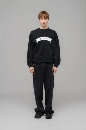 "ONE DOLLAR BILL" CREWNECK Navy Hooded Sweatshirts