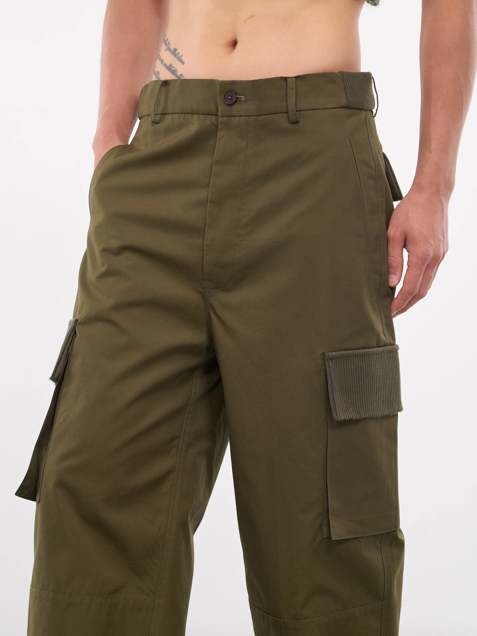 Youth Carhartt Cargo Pants Pistol Fly Cargo Trousers (240025-KHAKI)