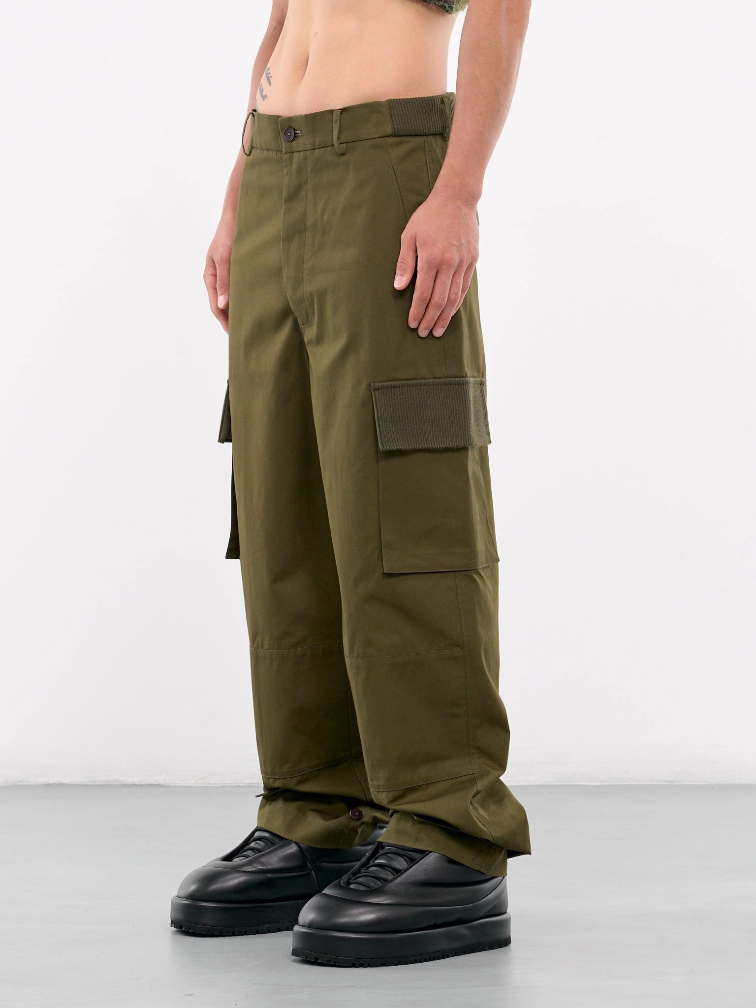 Wrangler Hero Originals Cargo Pants Pistol Fly Cargo Trousers (240025-KHAKI)