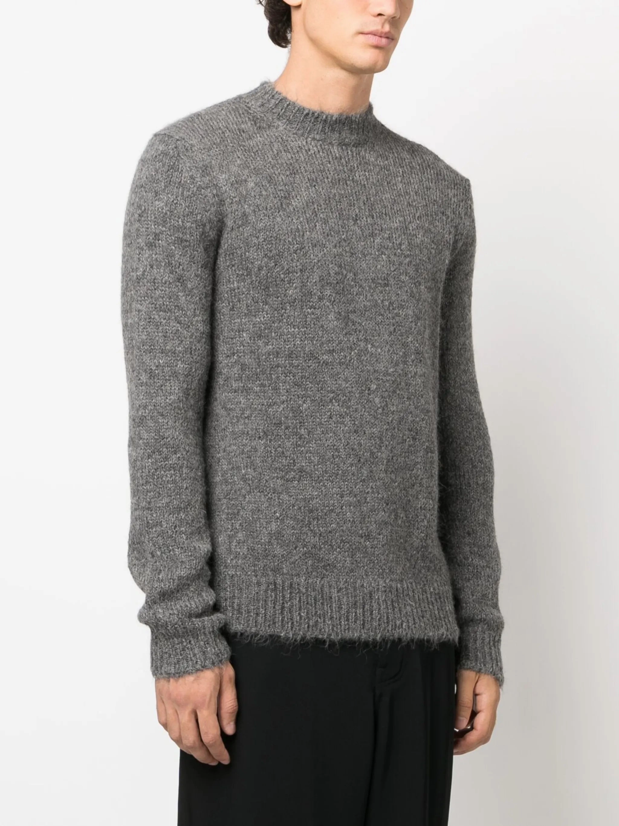 crew-neck fine-knit jumper Knitwear For Newborn