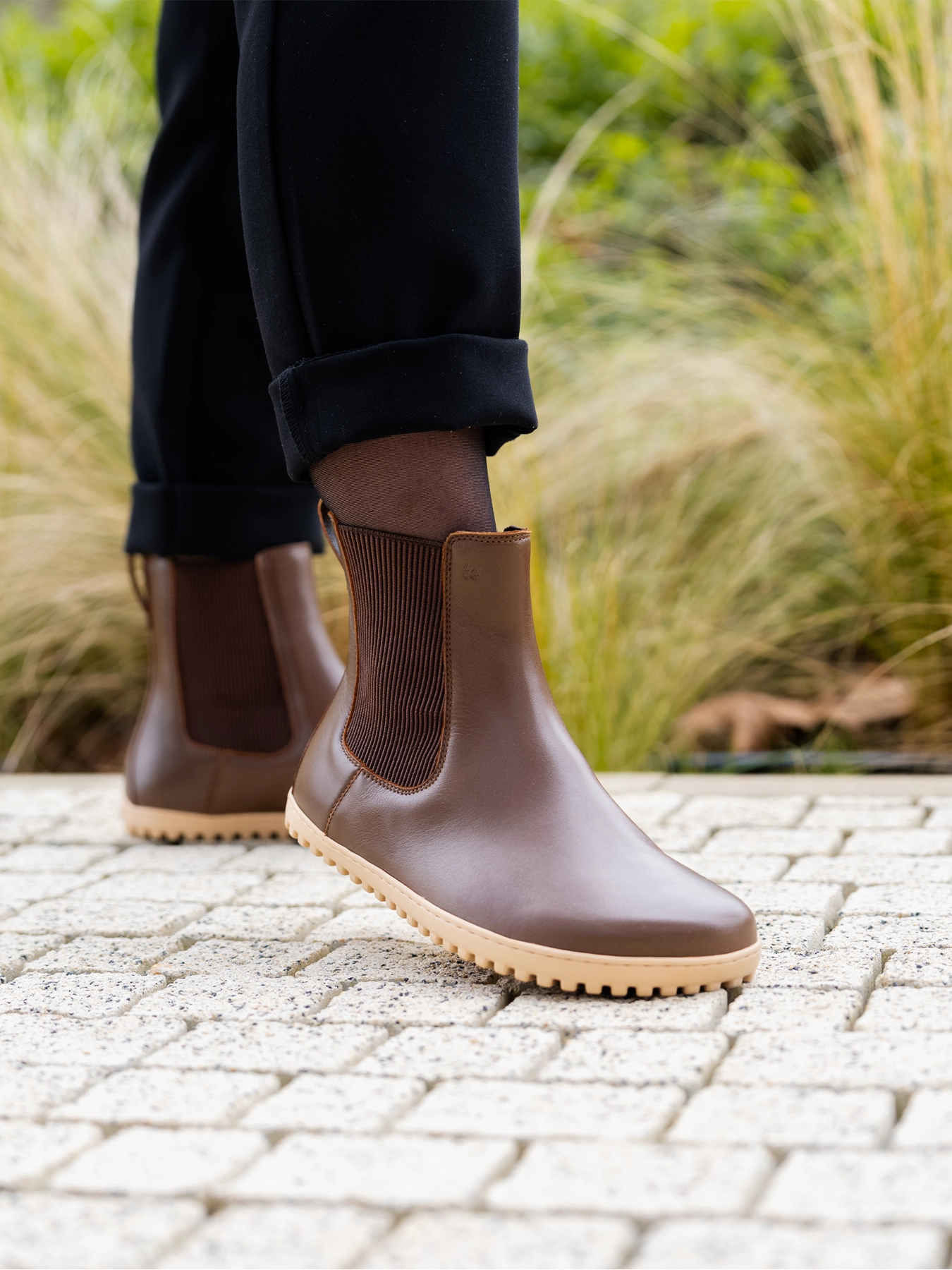 Barefoot Boots Be Lenka Glam - Milk Chocolate Am Chelsea Boots