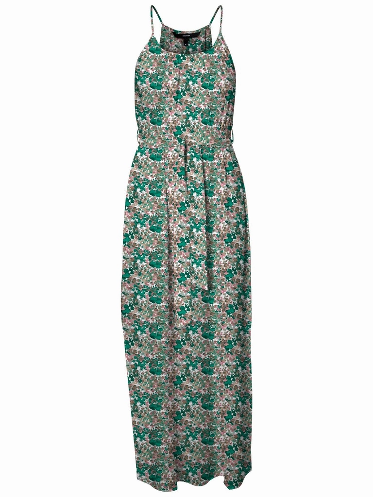 Hydrangea Strapped Maxi Dress Easy Slit Maxi Dress