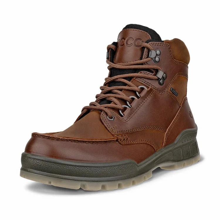 Ecco Men's Track 25 Gore-Tex Mid-Cut Boot - Bison Oboz Katabatic Mid Waterproof Hiking Boots