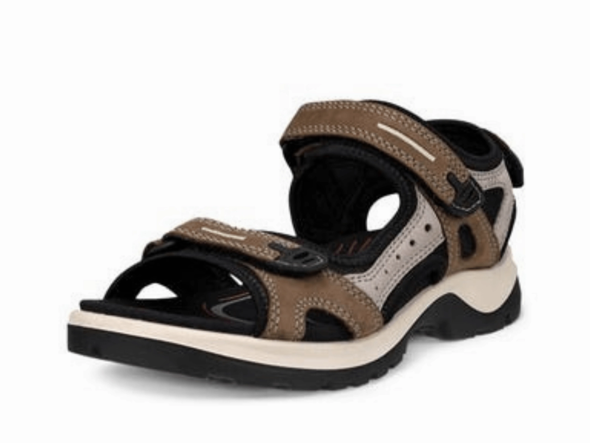 Trail Running Shoe Clearance Ecco Women's Offroad Yucatan Leather Sandal - Birch