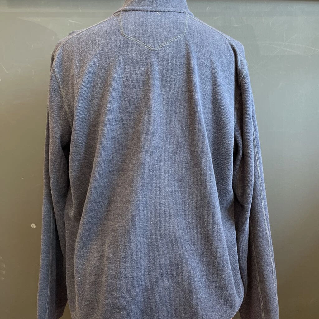 Eddie Bauer - Men's 1/4-Zip Sweatshirt - MSRP $95: Navy-men-XL Mtv Sweatshirts