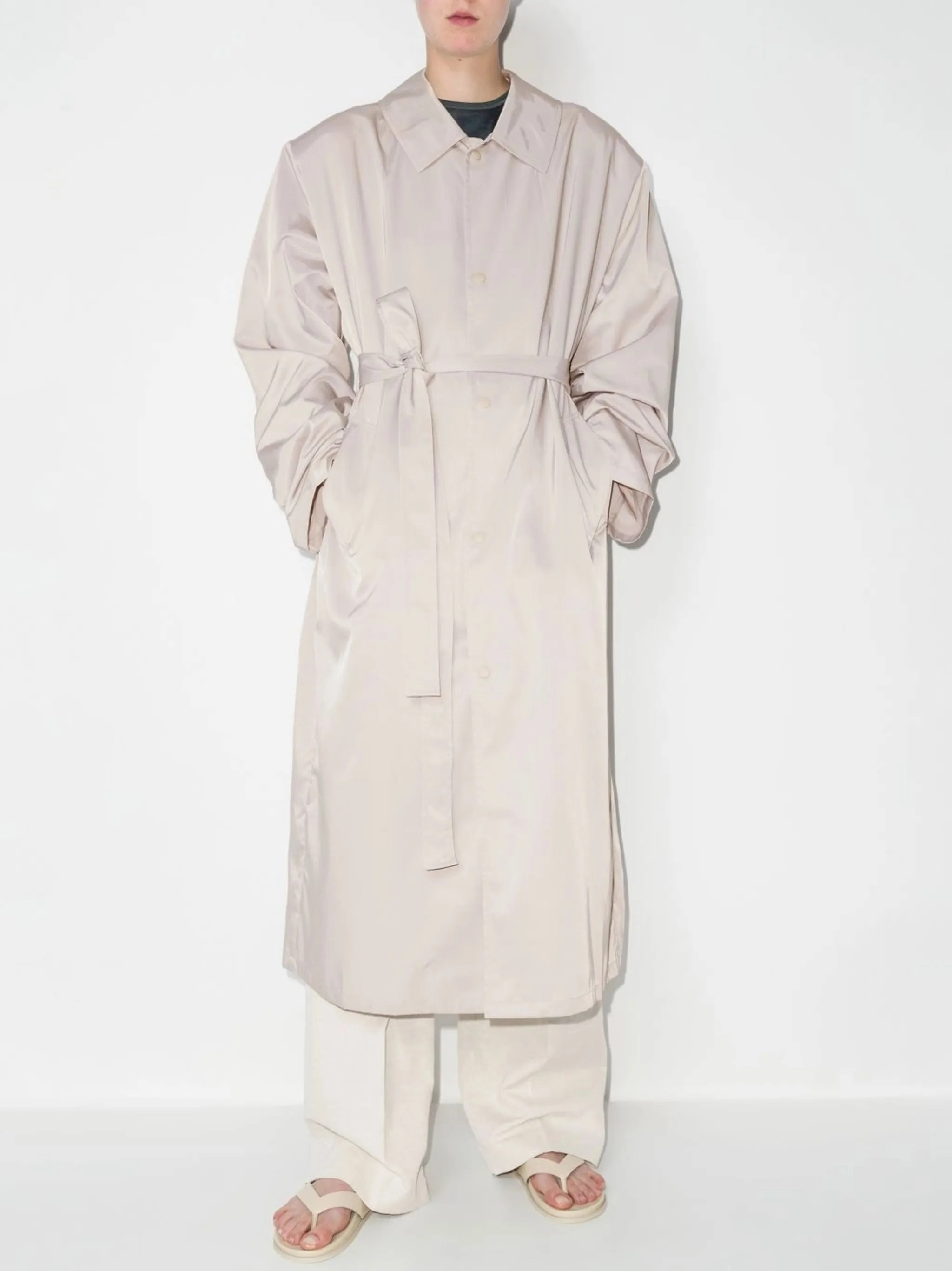 Eddie single-breasted coat Coats For Extreme Cold