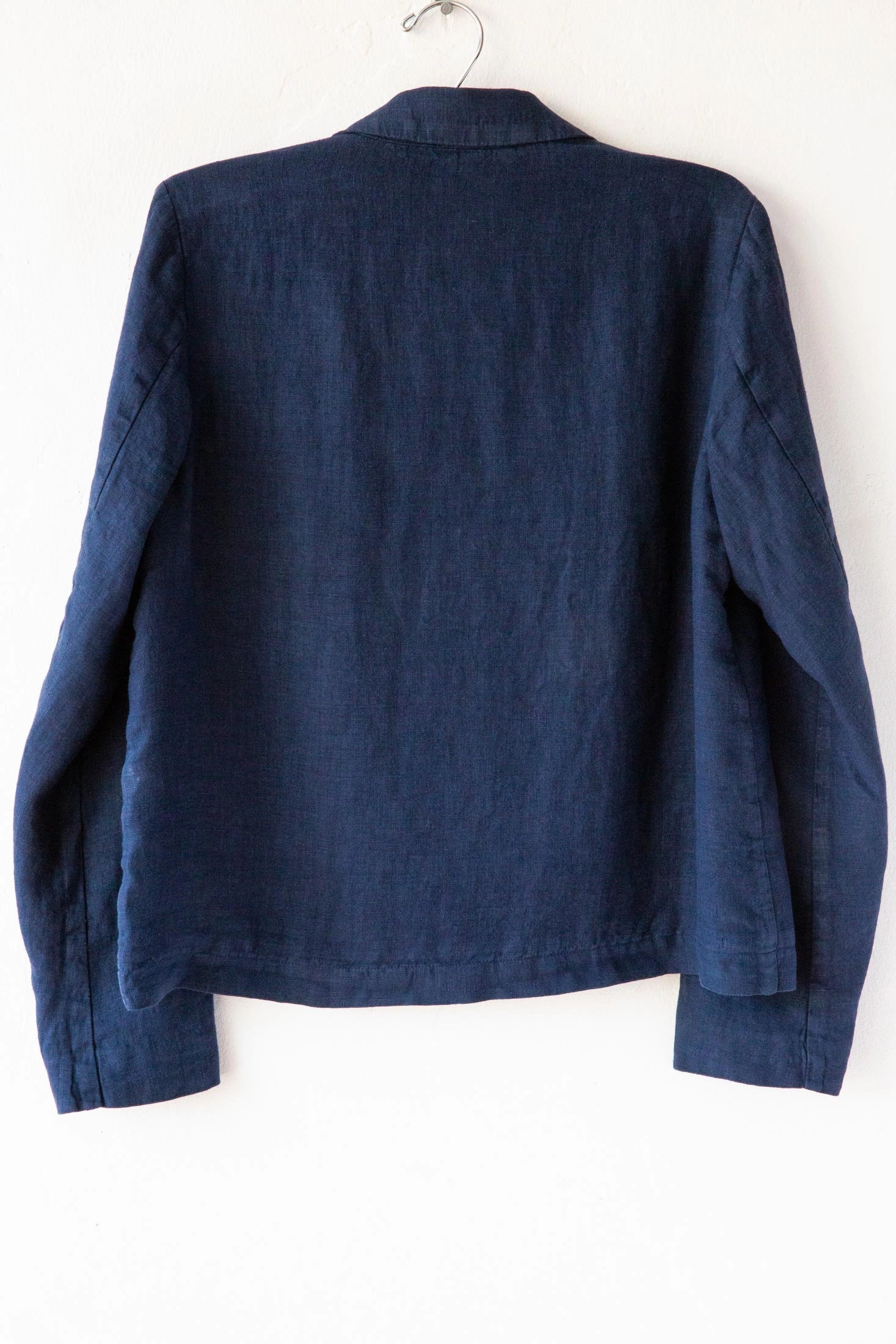 Vizir Linen Pocket Jacket Pre Owned Fur Coats For Sale