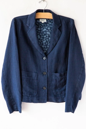 Best Winter Coats For New York Vizir Linen Pocket Jacket