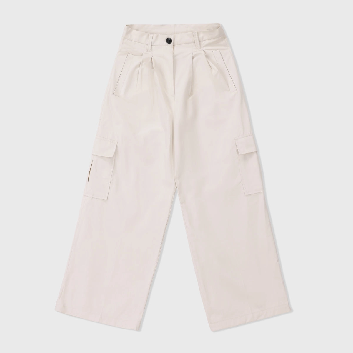 Checkered Cargo Pants Pleated Cargo Pants