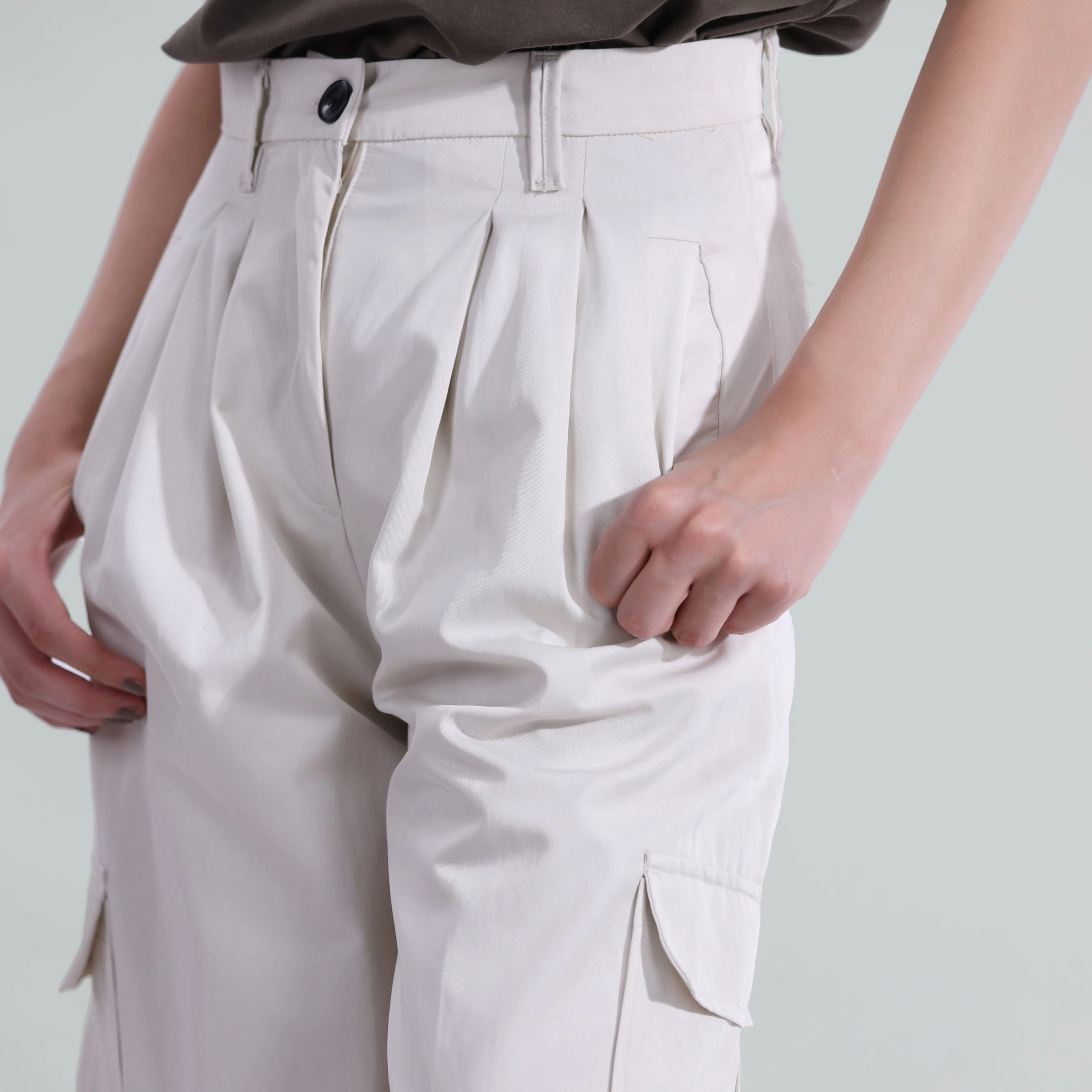 Pleated Cargo Pants Most Comfortable Cargo Pants