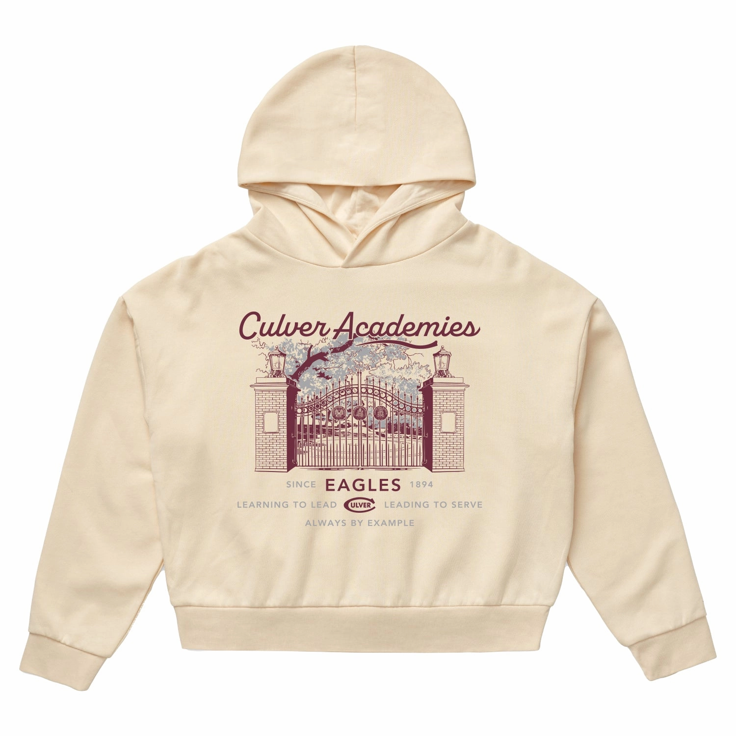 Women's Logansport Gate Hoodie - Bone Heavyweight Crewneck Sweatshirts