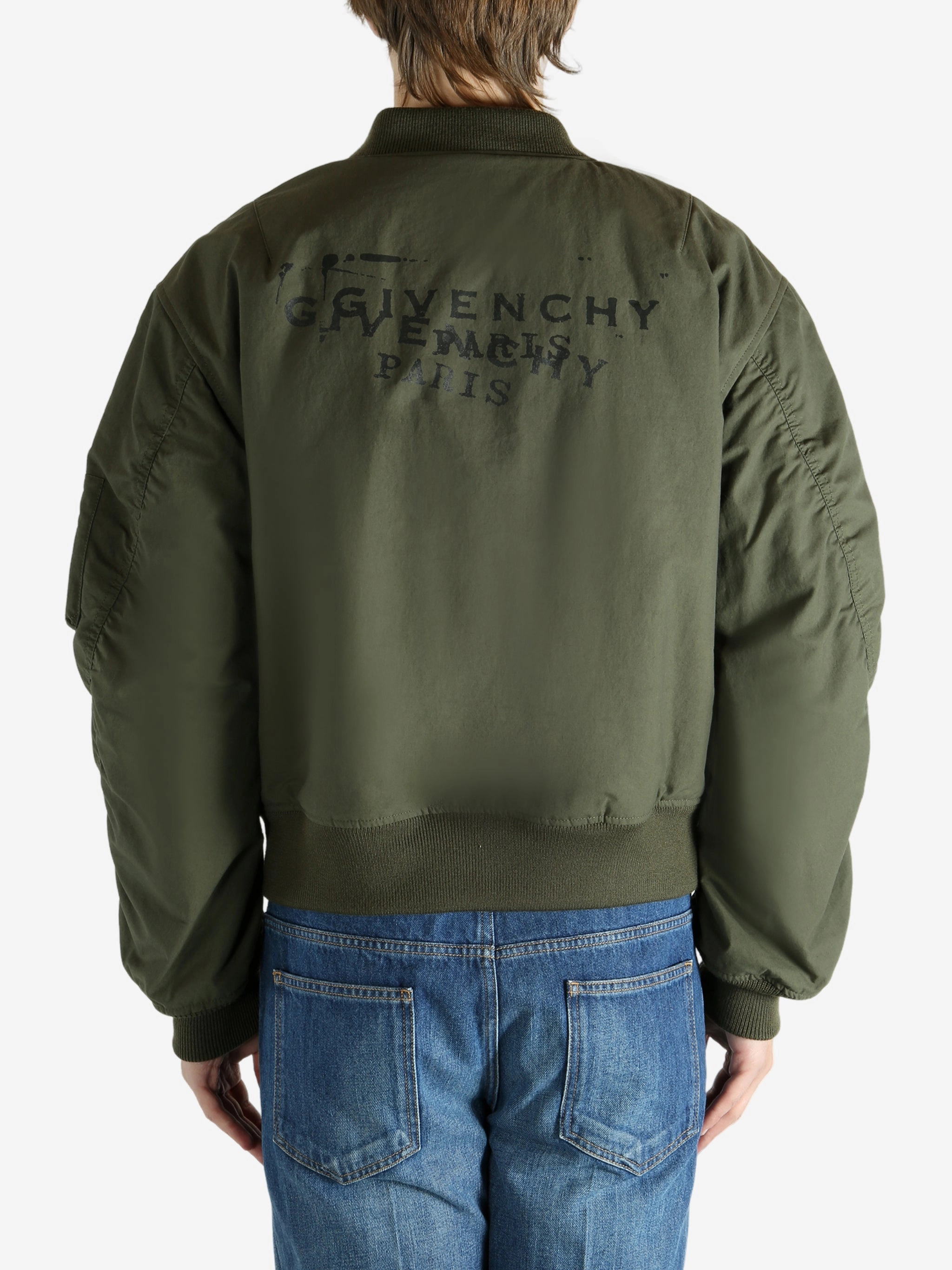 GIVENCHY - Men Couture Sleeves Bomber Winter Coats Similar To