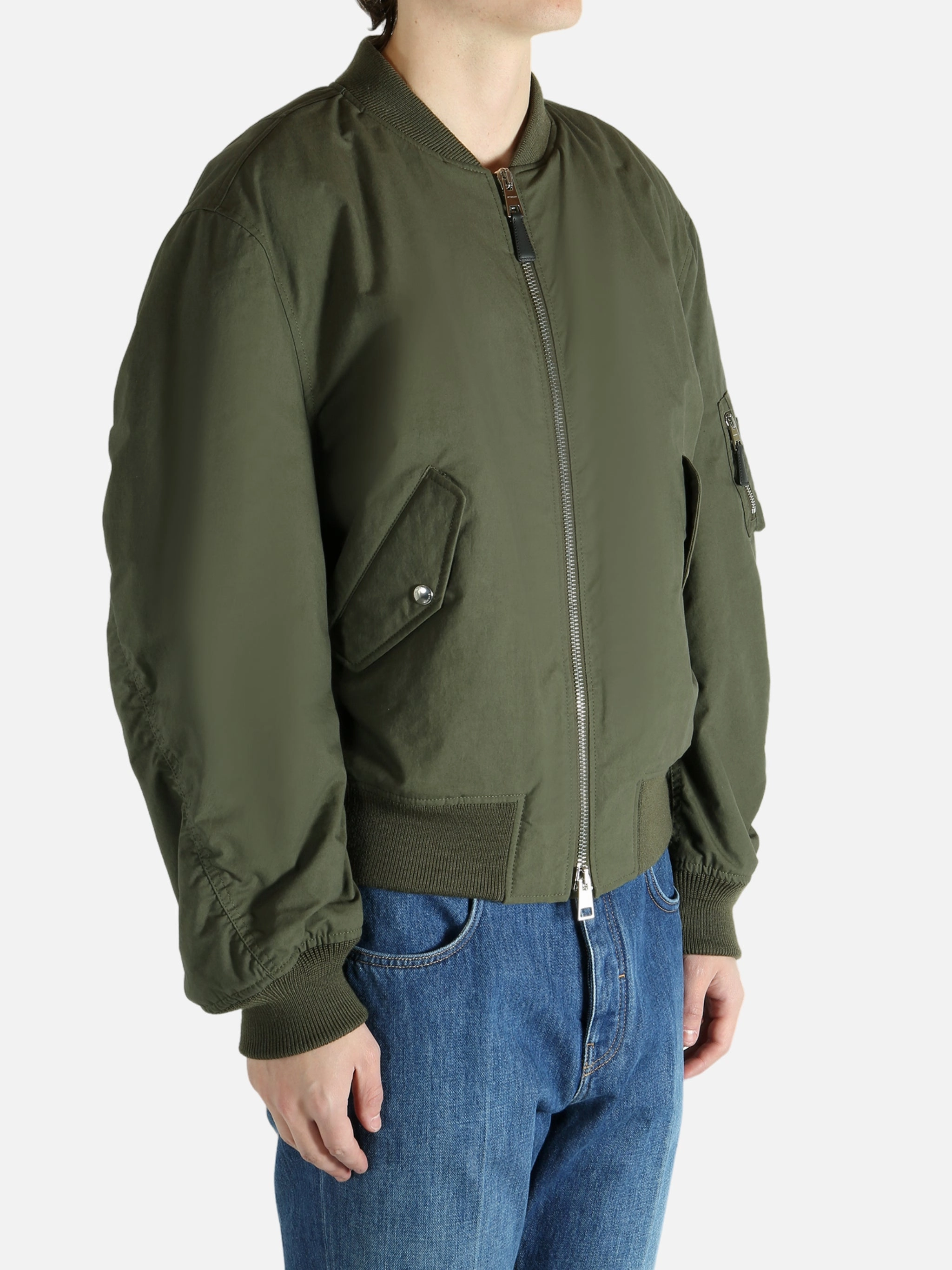 GIVENCHY - Men Couture Sleeves Bomber Long Winter Coats With Hood