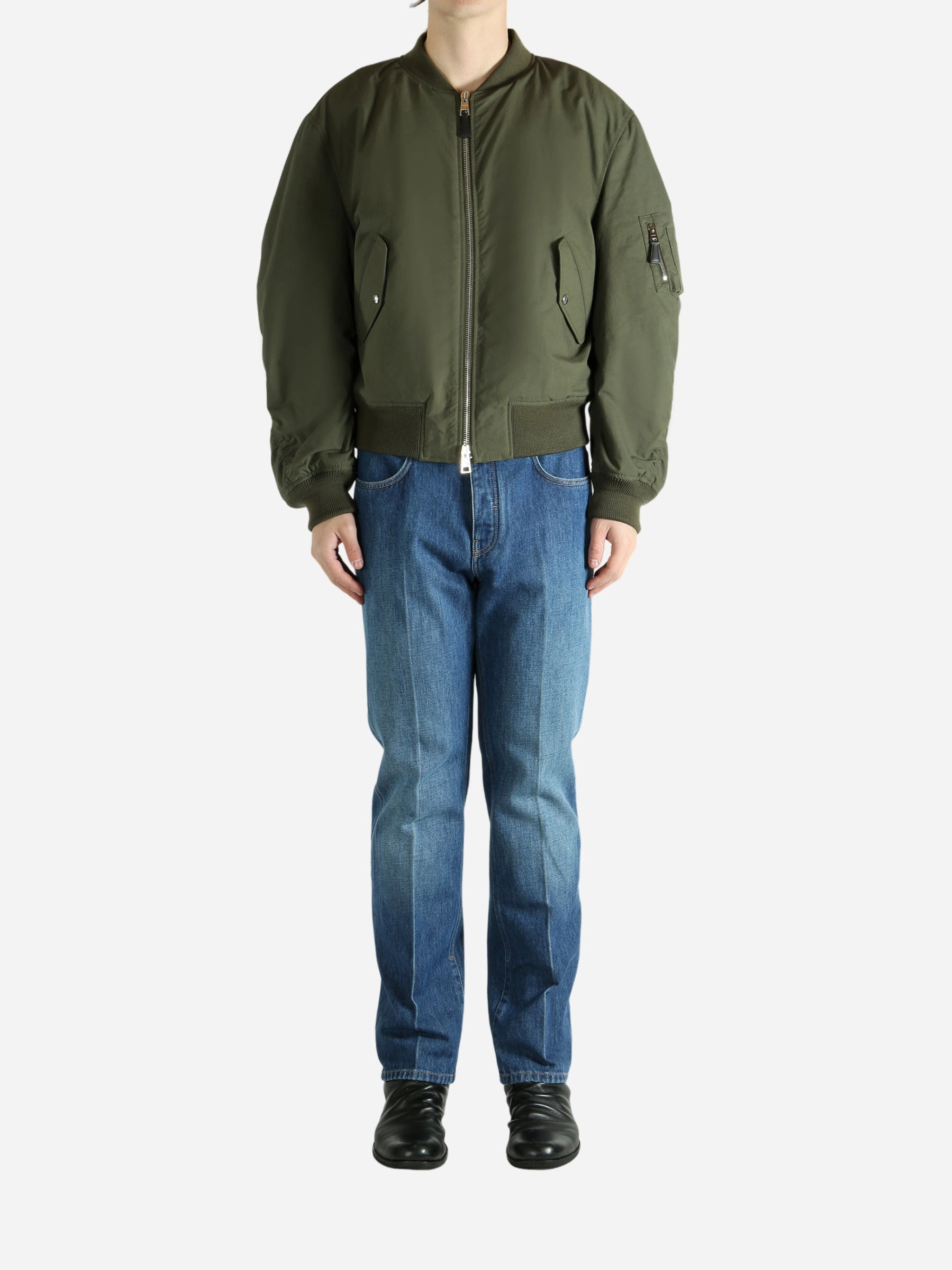 GIVENCHY - Men Couture Sleeves Bomber Best Male Coats