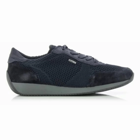 Comfortable Waterproof Shoes Ara Women's Lila Blue Gore-Tex