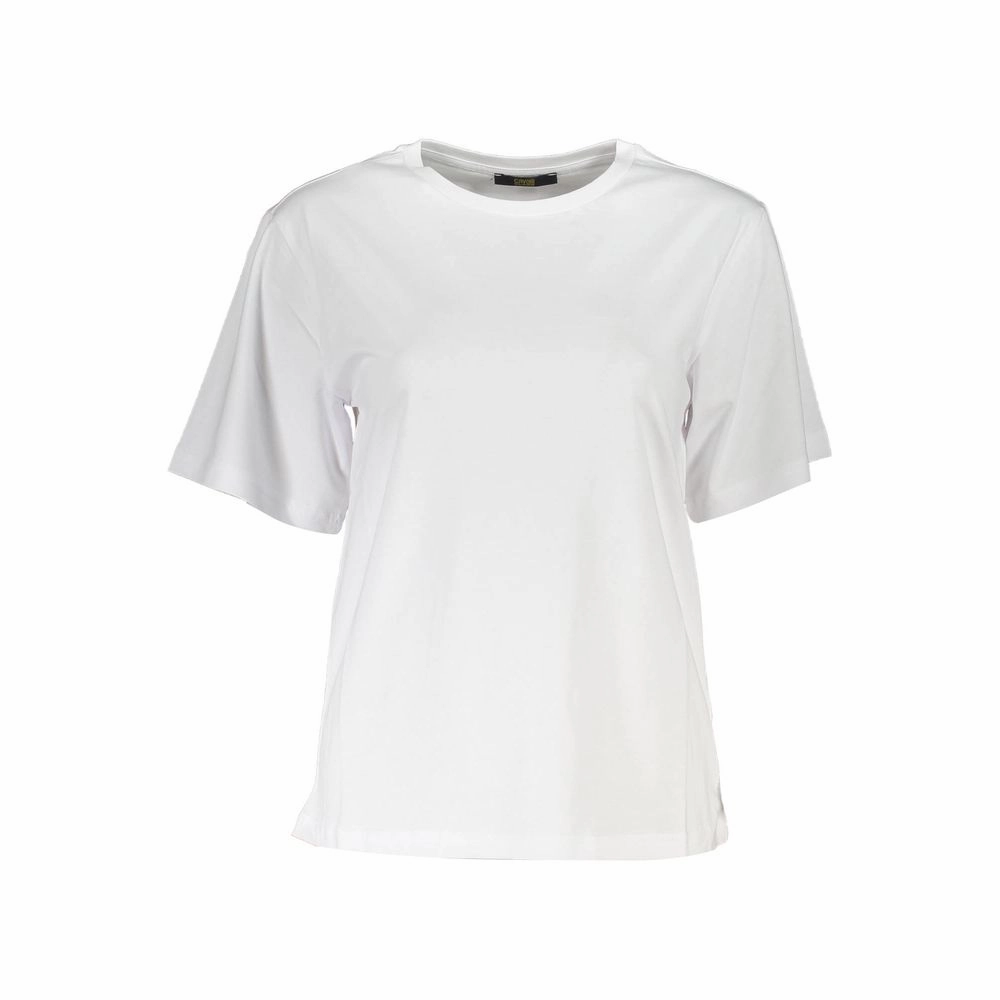 4xl T Shirts Cavalli Class White Cotton Women T-Shirt