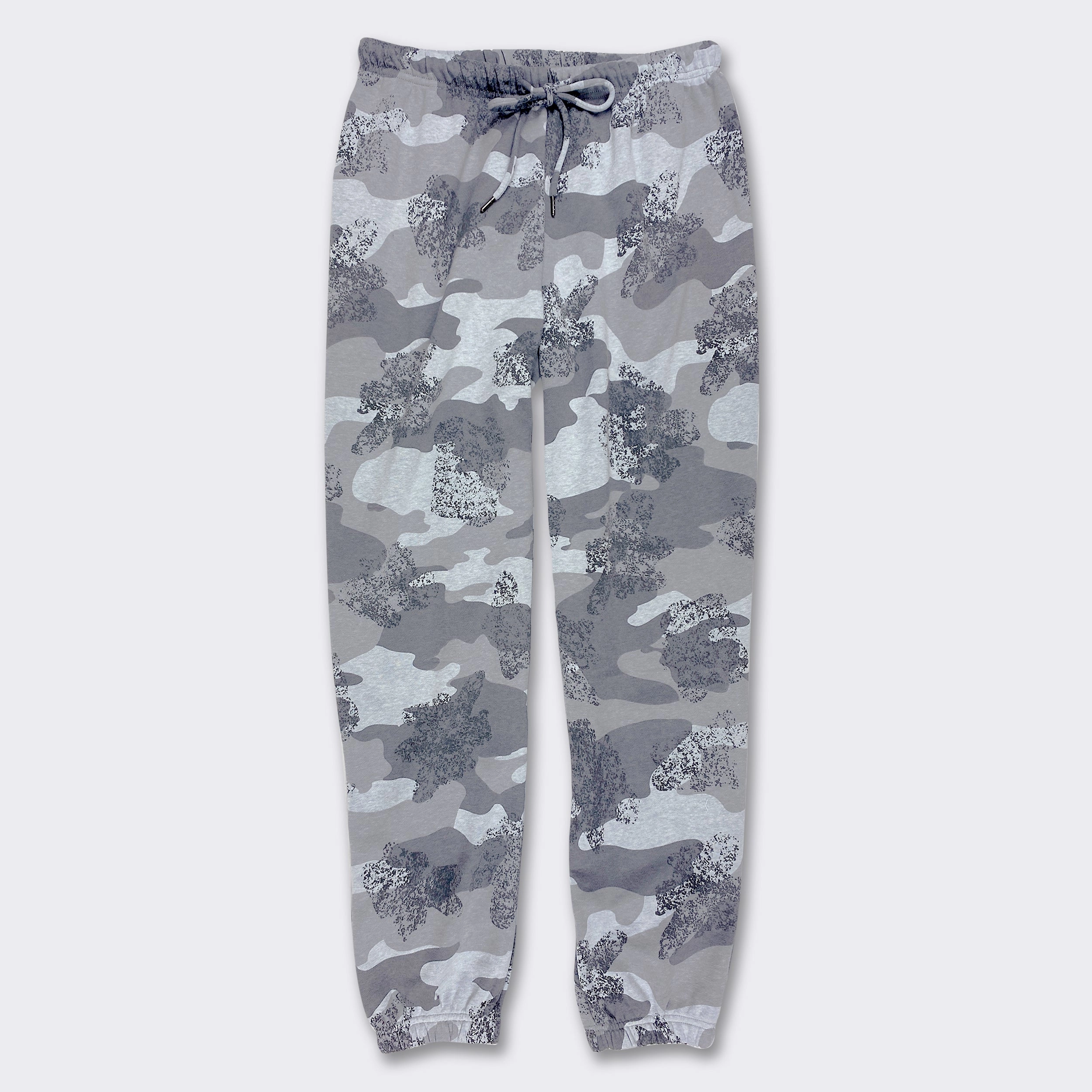 Ladies' Grey Mix Camo Comfortwear Collection Joggers Disney Princess Sweatshirts