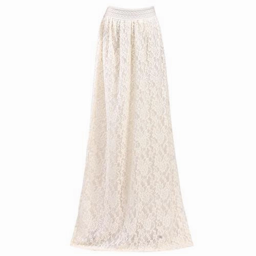 Elastic High Waist Waist Ladies Skirts Party Wear
