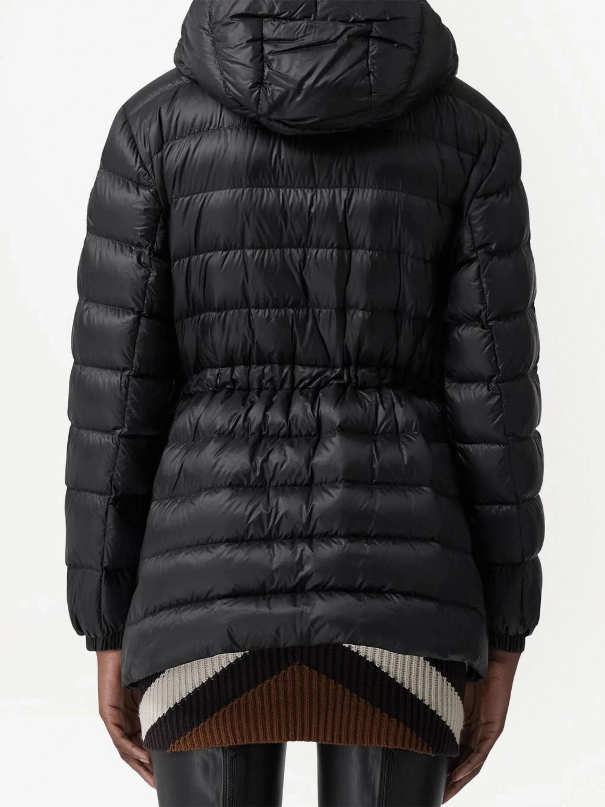 Coats For Plus Size Blunts padded drawstring jacket