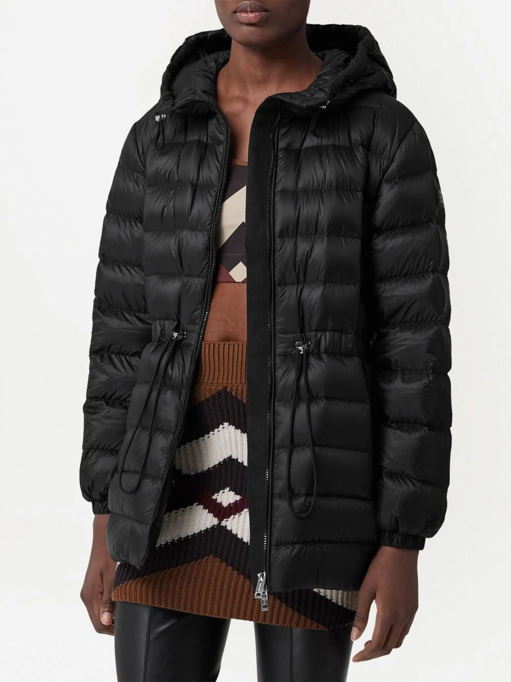 Coats For Wedding Guest Blunts padded drawstring jacket