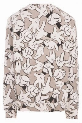 Quarter Zip Sweatshirts Eleven Paris Mickey Allover Cand Sw Sweatshirt