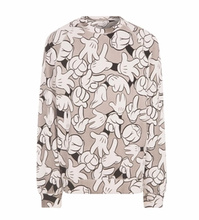 Eleven Paris Mickey Allover Cand Sw Sweatshirt Create Sweatshirts