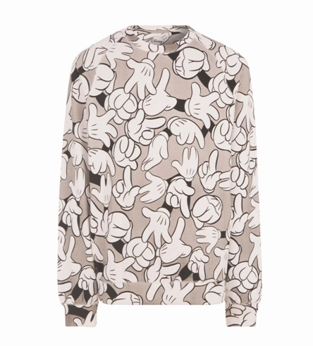 Cafepress Sweatshirts Eleven Paris Mickey Allover Cand Sw Sweatshirt