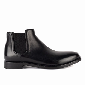 ELIAS 628 <br>Black chelsea boot Chelsea Boots Sole