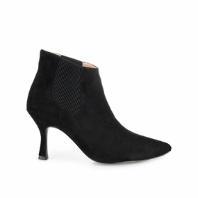 Wide Fit Flat Chelsea Boots ELITTA CHELSEA BOOTIES IN FAUX SUEDE