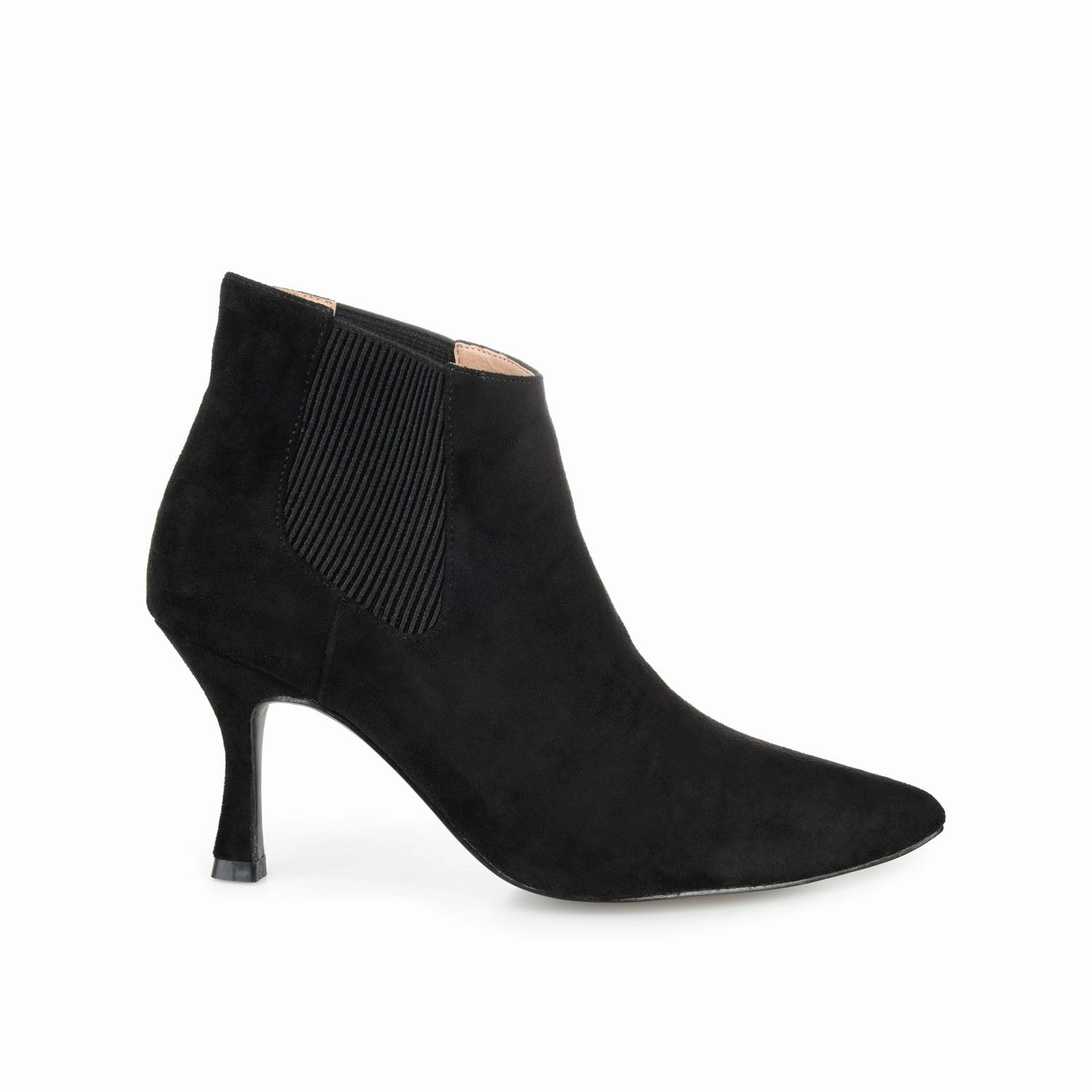 ELITTA CHELSEA BOOTIES IN FAUX SUEDE Chunky Soled Chelsea Boots
