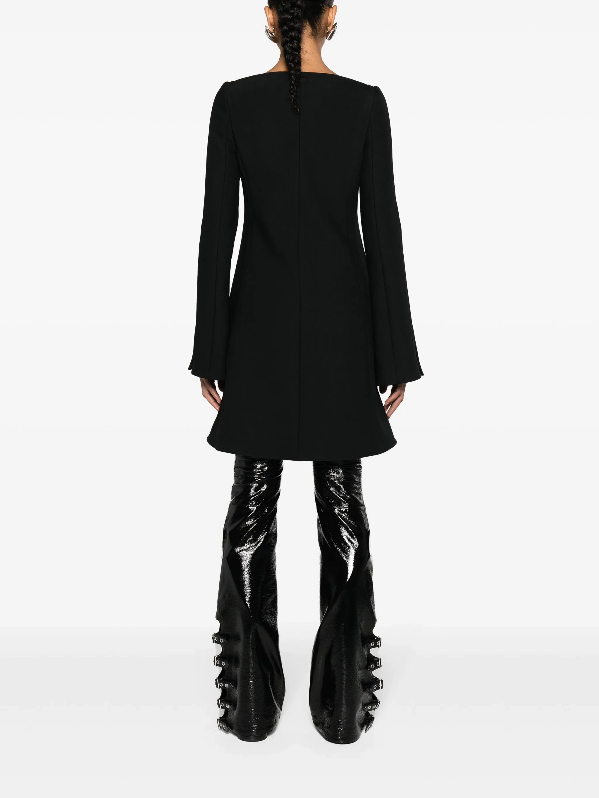 Ellipse Heritage crepe coat Fur Coats Chicago